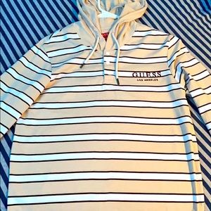 Guess Los Angeles striped long sleeve , brand new